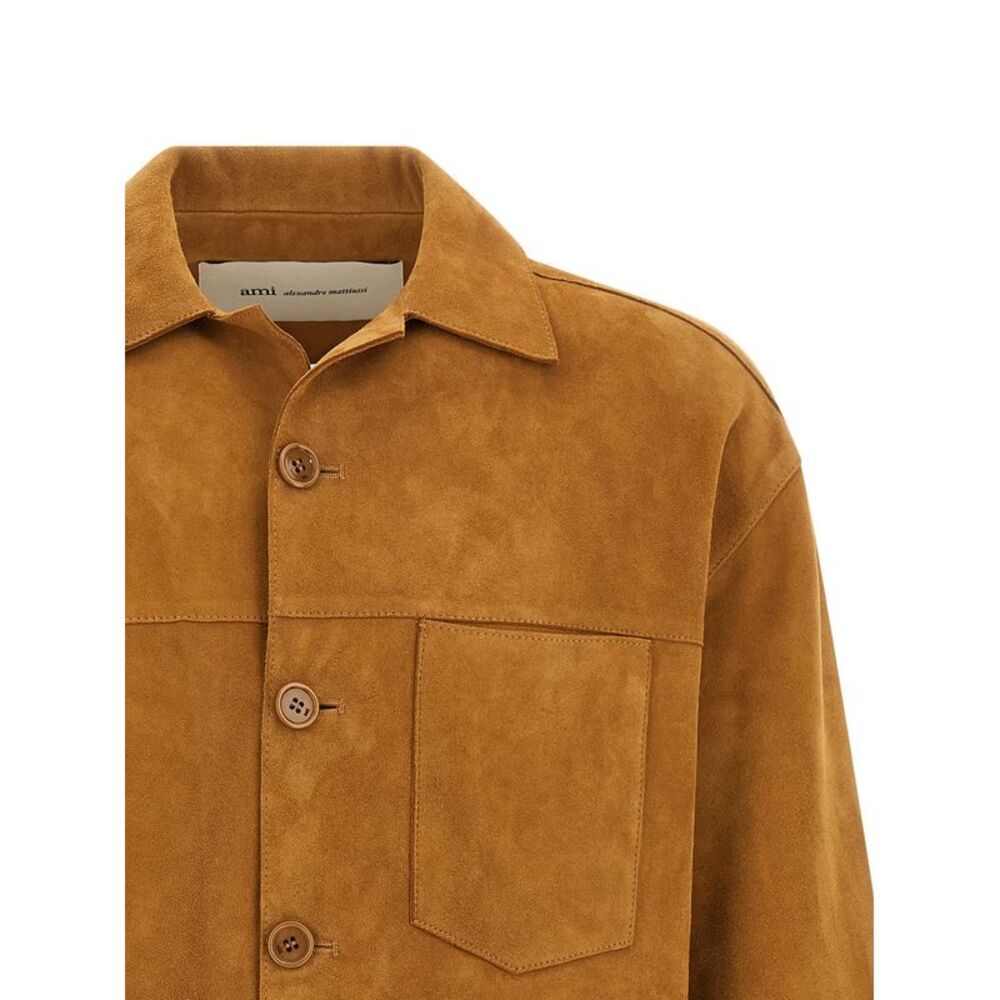 Ami Paris Men's Ami De Coeur Overshirt - Picture 3 of 5